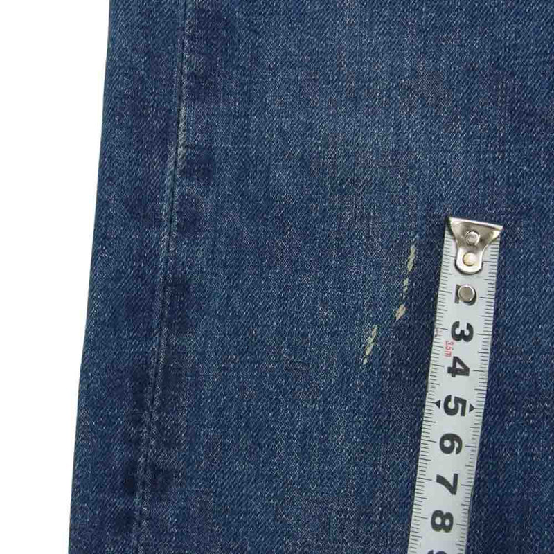 Levi's リーバイス ヴィンテージ 501 66前期 スモールe ボタンフライ ストレート デニム パンツ インディゴブルー系【中古】