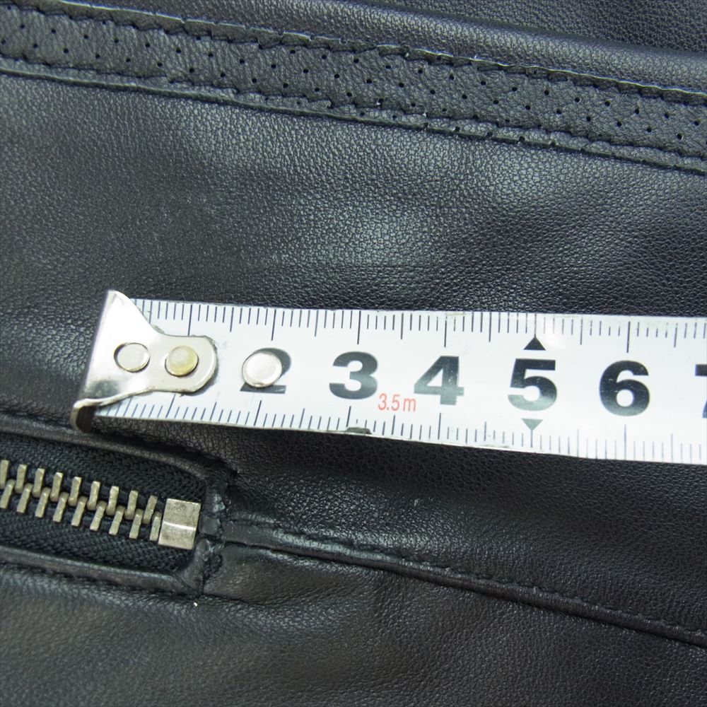 adidas アディダス E75732 × ALYASHA LEATHER RIDERS JACKET