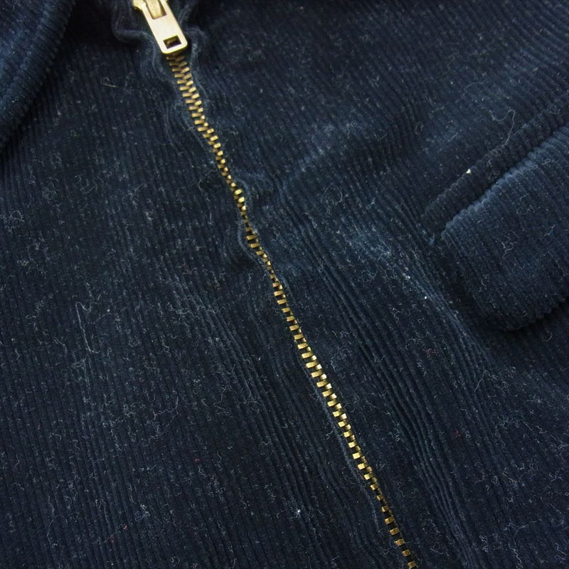 TENDERLOIN テンダーロイン T-50S CORDUROY WORK JKT バックロゴ 刺繍 コーデュロイ ジャケット ネイビー系 S【中古】