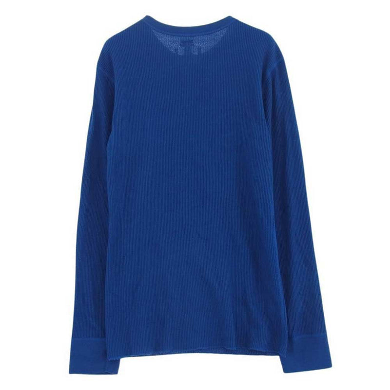 Supreme シュプリーム 23AW Hanes Bones Thermal Crew Blue ハネス ボーン サーマル クルー 長袖 Tシャツ ブルー系 M【中古】