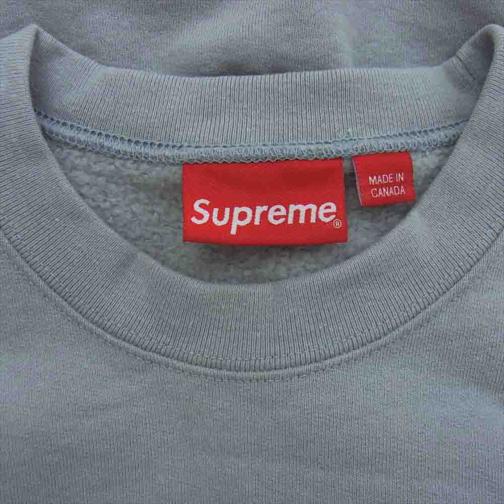 Supreme シュプリーム 21SS Gonz Logo Crewneck Grey ゴンズ ロゴ クルーネック スウェット トレーナー グレー系 M【中古】