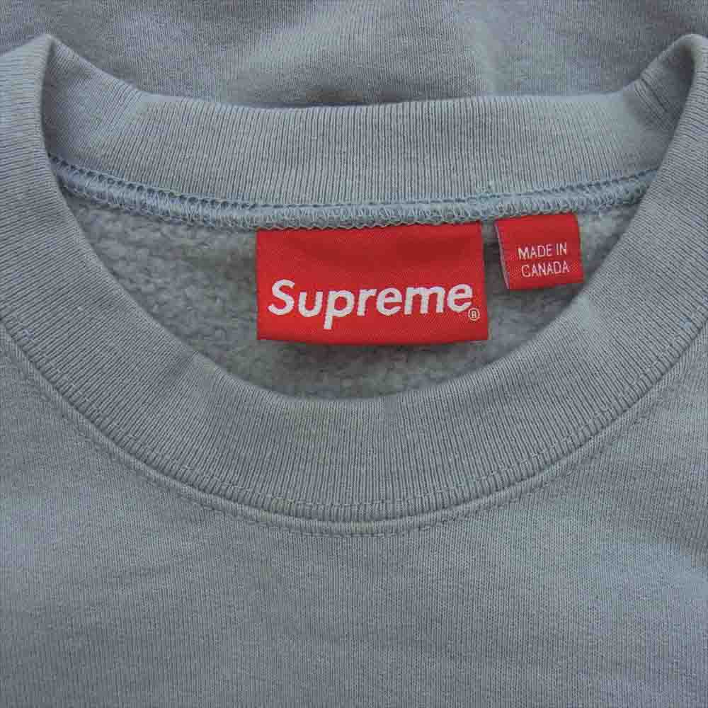 Supreme シュプリーム 21SS Gonz Logo Crewneck Grey ゴンズ ロゴ クルーネック スウェット トレーナー グレー系 M【中古】