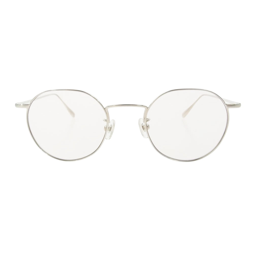 金子眼鏡 UNITED ARROWS by KANEKO OPTICAL James SGLS サングラス 眼鏡 アイウェア シルバー系【中古】