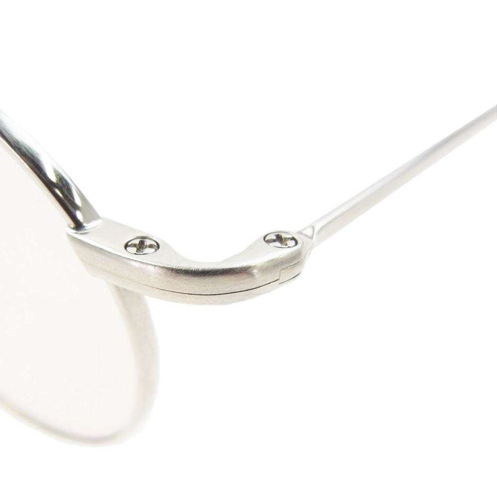 金子眼鏡 UNITED ARROWS by KANEKO OPTICAL James SGLS サングラス 眼鏡 アイウェア シルバー系【中古】