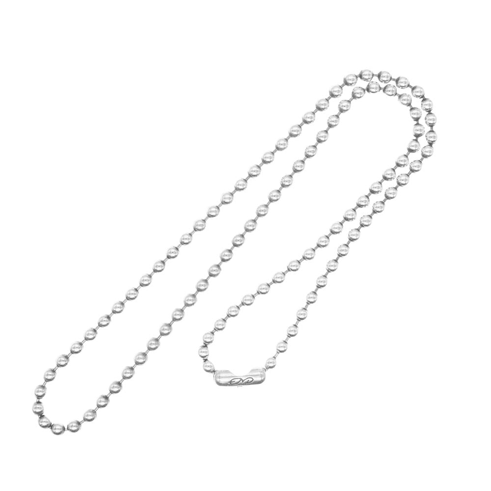 TAKAHIRO MIYASHITA The SoloIst. タカヒロミヤシタザソロイスト BALL CHAIN NECKLACE S REGULAR ボールチェーン ネックレス シルバー系【中古】