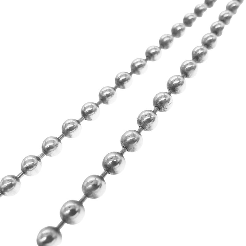 TAKAHIRO MIYASHITA The SoloIst. タカヒロミヤシタザソロイスト BALL CHAIN NECKLACE S REGULAR ボールチェーン ネックレス シルバー系【中古】