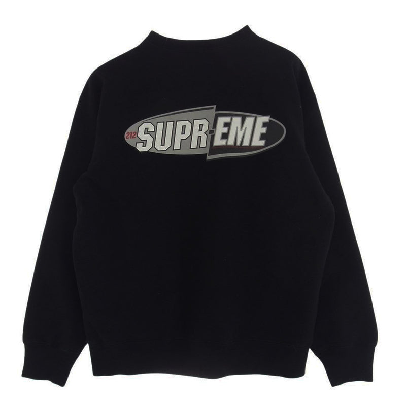 Supreme シュプリーム 22AW 212 Crewneck クルーネック スウェット トレーナー ブラック系 L【中古】