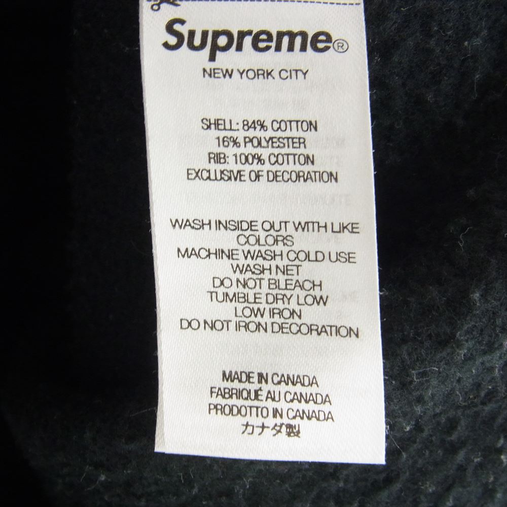 Supreme シュプリーム 22AW 212 Crewneck クルーネック スウェット トレーナー ブラック系 L【中古】