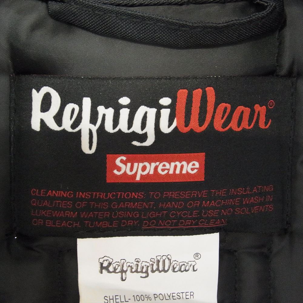 Supreme シュプリーム 20AW RefrigiWear Insulated Iron-Tuff Vest リフリッジウェア インサレーテッド アイアンタフ ベスト ブラック系 M【美品】【中古】