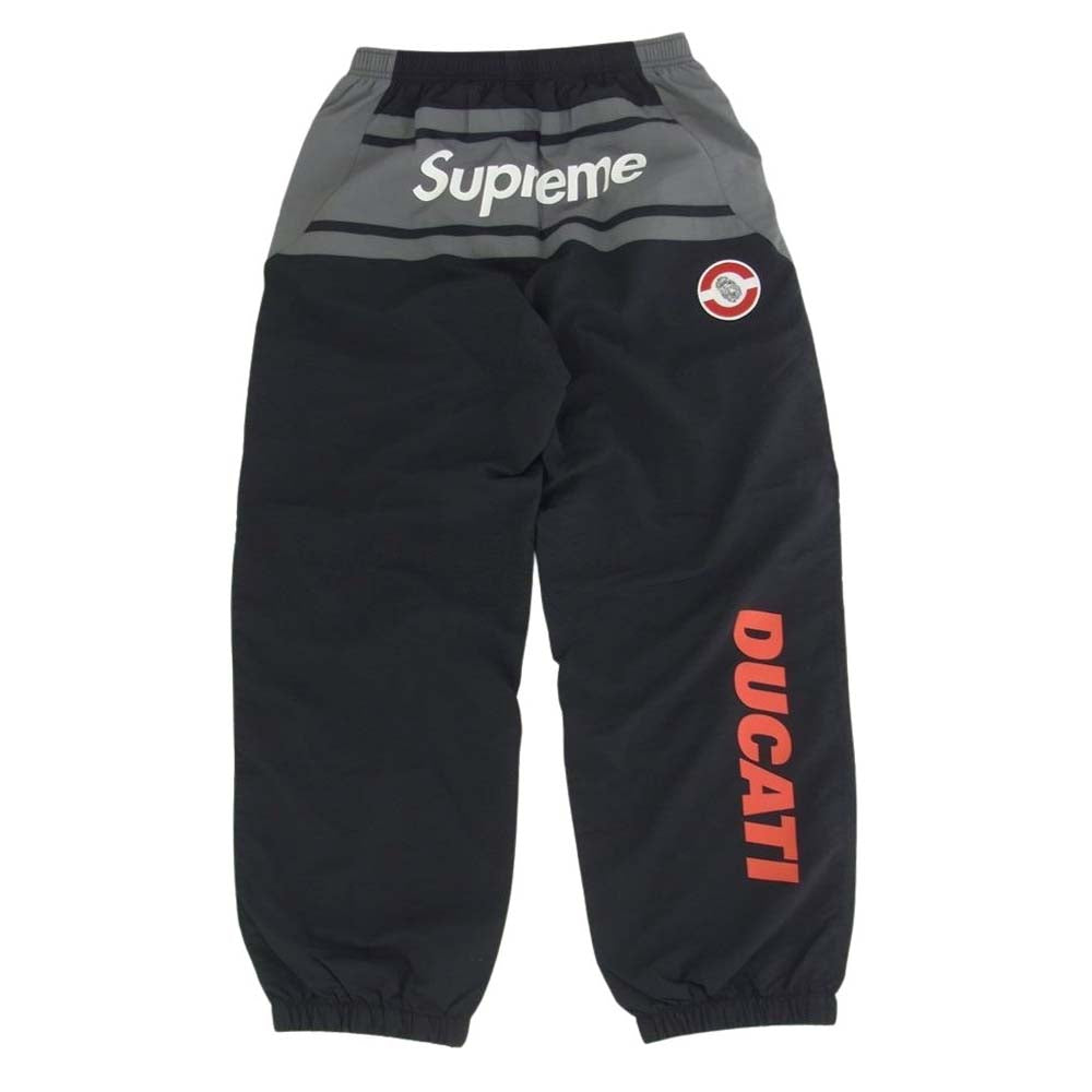 Supreme シュプリーム 24SS x Ducati ドゥカティ Track Pants トラック パンツ  ブラック系 グレー系 M【極上美品】【中古】