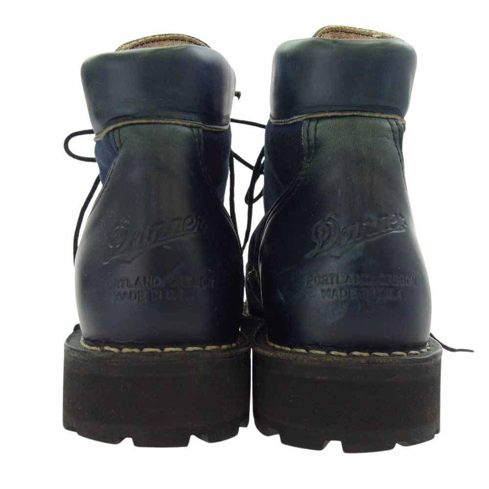 Danner ダナー USA製 DANNER LIGHT 3 INK ホーウィン社製 オイルレザー ダナー ダナーライト インク ネイビー系 US8.5【中古】