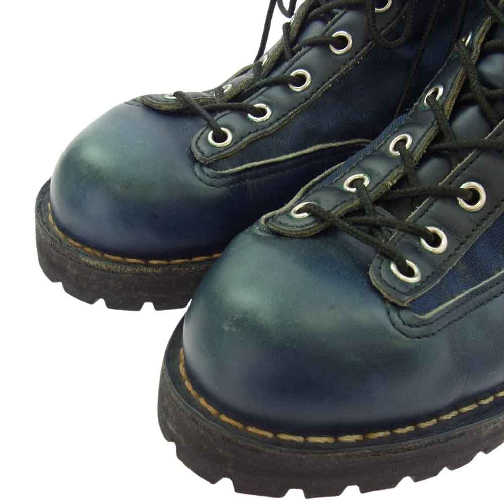 Danner ダナー USA製 DANNER LIGHT 3 INK ホーウィン社製 オイルレザー ダナー ダナーライト インク ネイビー系 US8.5【中古】