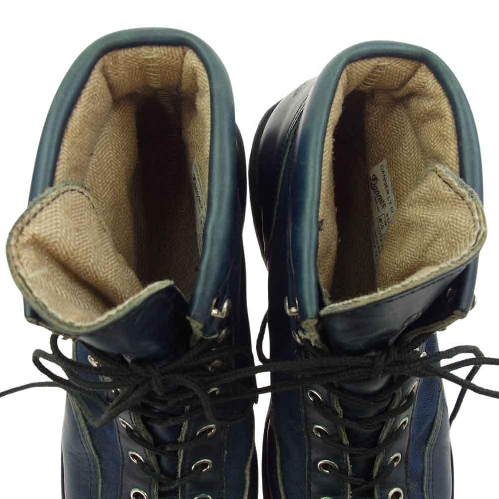 Danner ダナー USA製 DANNER LIGHT 3 INK ホーウィン社製 オイルレザー ダナー ダナーライト インク ネイビー系 US8.5【中古】