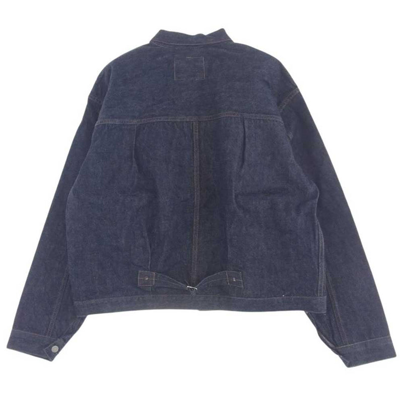 orSlow オアスロウ 1st type 40's PLEATED FRONT BLOUSE DENIM JACKET UNISEX プリーテッドフロントデニムブラウス デニム ジャケット XXL【極上美品】【中古】