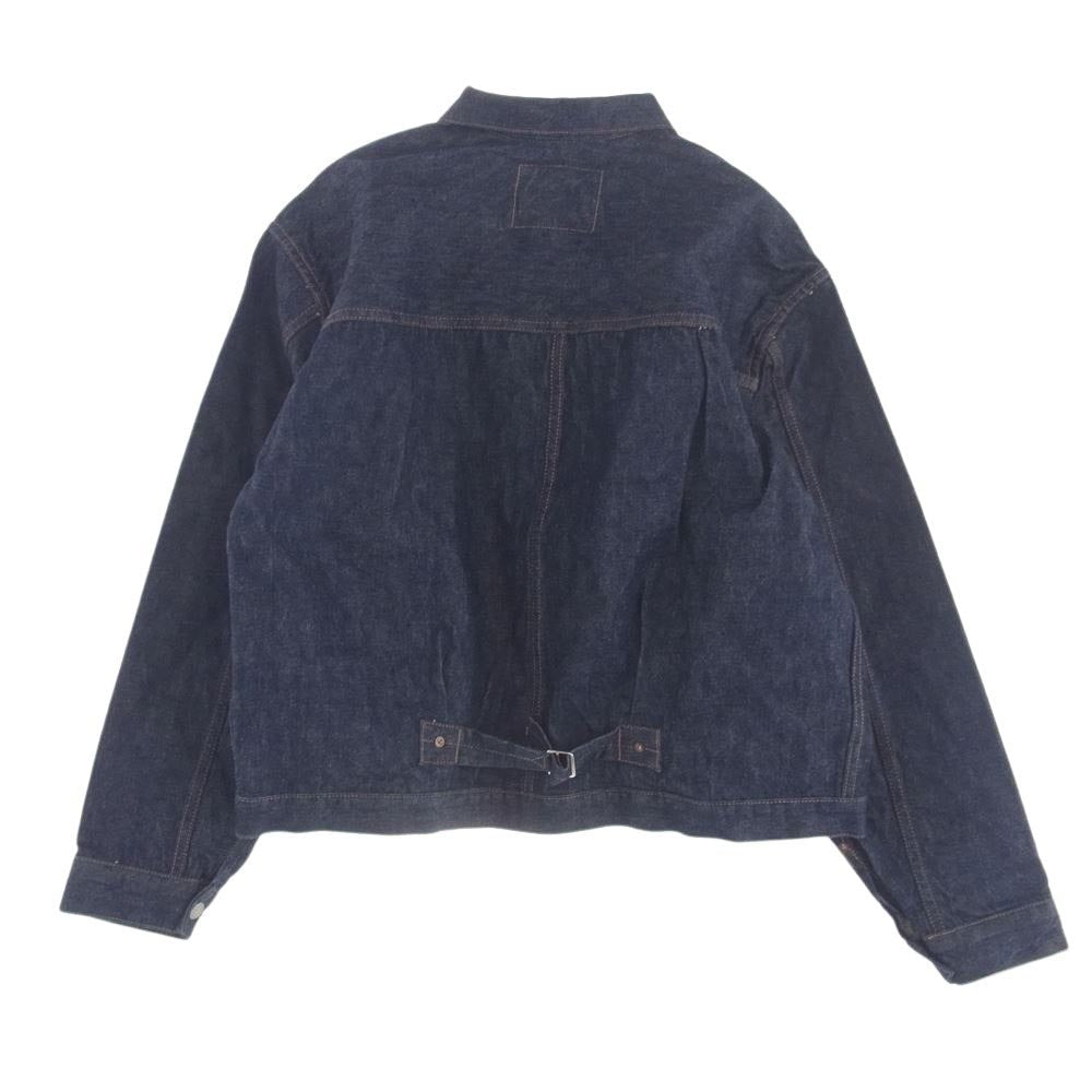 orSlow オアスロウ 6011 1st type 40's PLEATED FRONT BLOUSE DENIM JACKET UNISEX プリーテッドフロントデニムブラウス デニム ジャケット XL【極上美品】【中古】