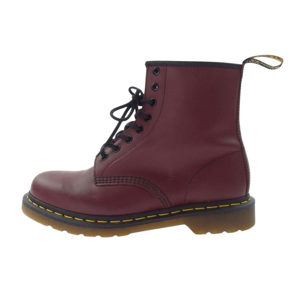 Dr.Martens ドクターマーチン 11822 8EYE BOOTS CHERRY RED 8ホール レースアップ ブーツ チェリーレッド エンジ系 UK8【中古】