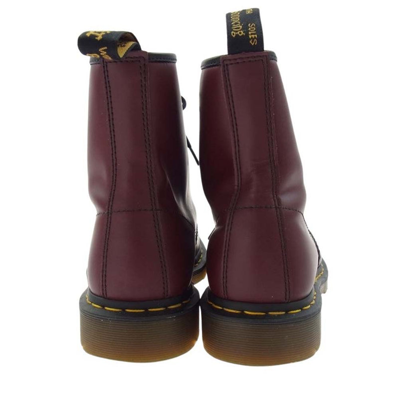 Dr.Martens ドクターマーチン 11822 8EYE BOOTS CHERRY RED 8ホール レースアップ ブーツ チェリーレッド エンジ系 UK8【中古】