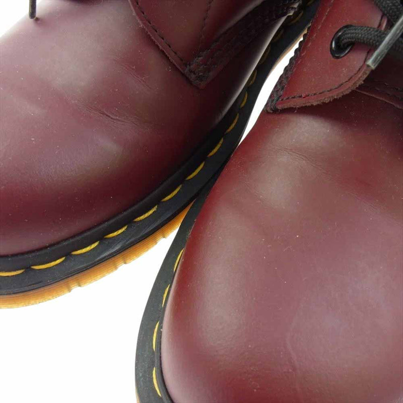 Dr.Martens ドクターマーチン 11822 8EYE BOOTS CHERRY RED 8ホール レースアップ ブーツ チェリーレッド エンジ系 UK8【中古】