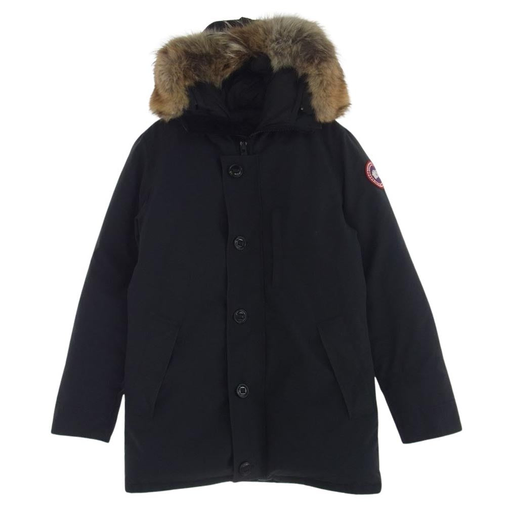 CANADA GOOSE カナダグース 3438JM 国内正規品 サザビーリーグタグ JASPER PARKA ジャスパー パーカー ダウン フーディー ジャケット ネイビー系 M【中古】