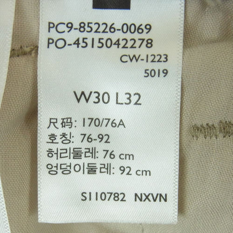 Levi's リーバイス CHINO STANDARD TAPER チノ パンツ ベージュ系 W30 L32【中古】