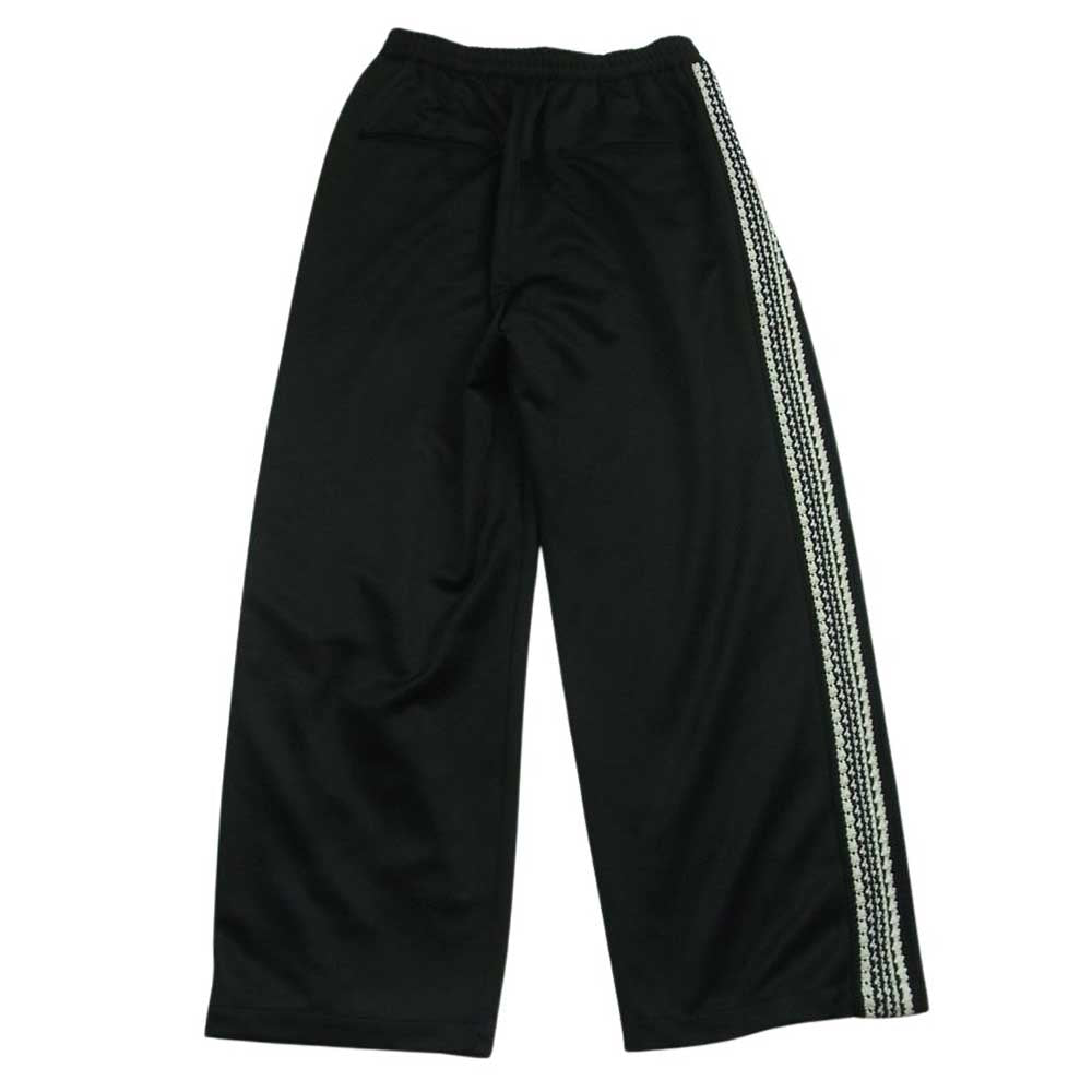 MAISON SPECIAL メゾンスペシャル Crochet Side Line Easy Straight Pants サイドライン トラック パンツ ブラック系 1【中古】