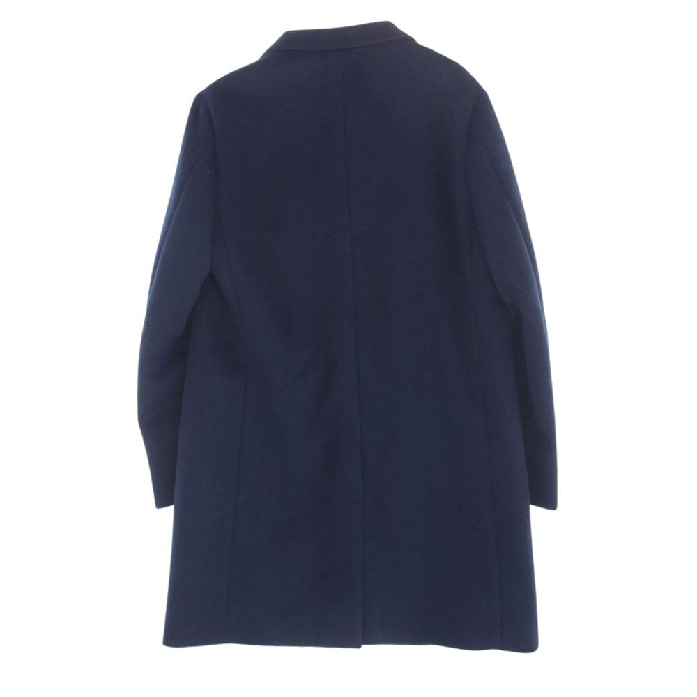 BEAUTY&YOUTH ビューティーアンドユース チェスターコート ソリッド 120S ネイビー系 XL【中古】