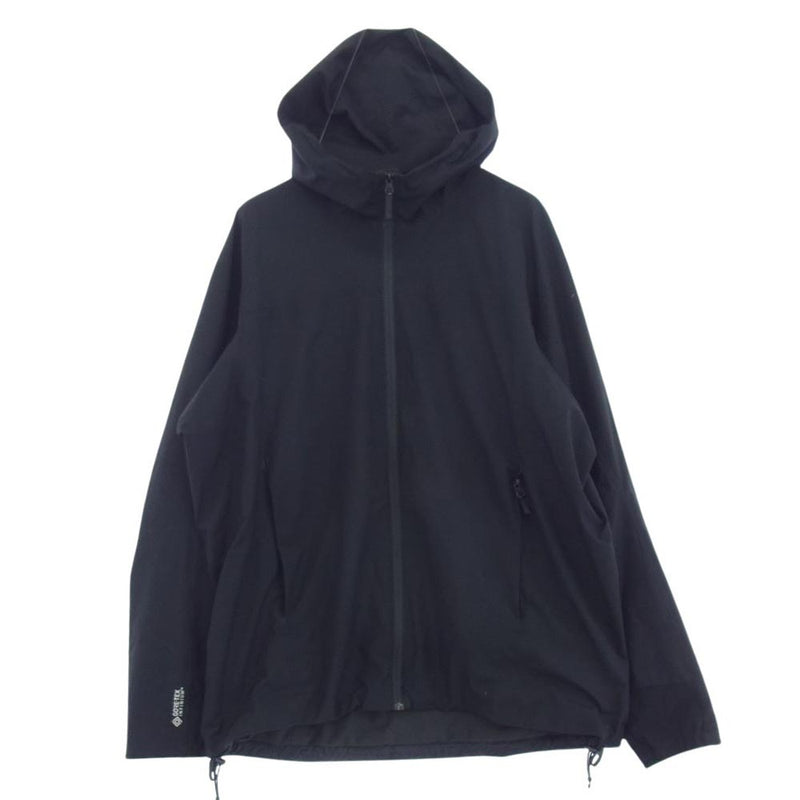 ARC'TERYX アークテリクス solano hoody GORE-TEX INFINIUM ソラノ フーディ ジャケット ブラック系 L【美品】【中古】