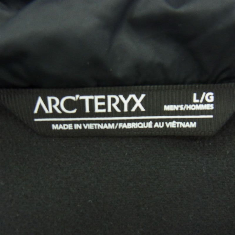 ARC'TERYX アークテリクス solano hoody GORE-TEX INFINIUM ソラノ フーディ ジャケット ブラック系 L【美品】【中古】