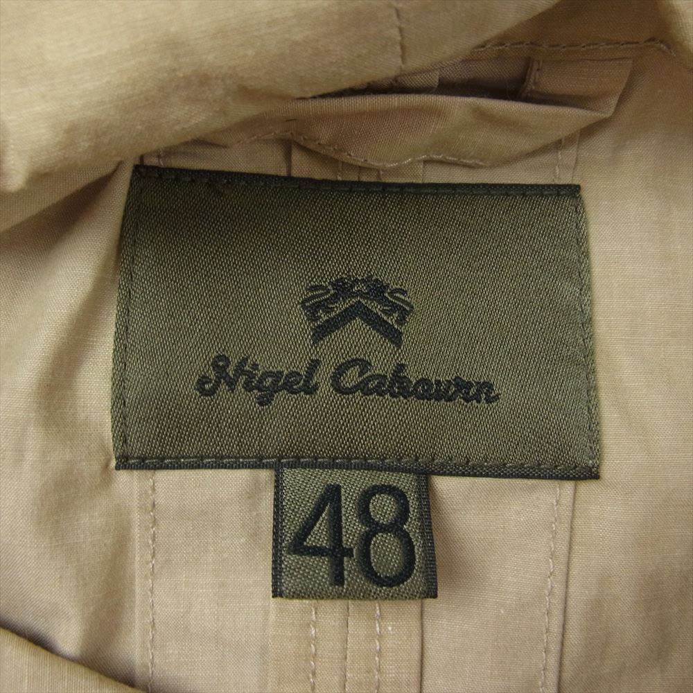 Nigel Cabourn ナイジェルケーボン SWEDISH PARKA スエーディッシュ パーカ ジャケット 8070000008 ベージュ系 48【中古】