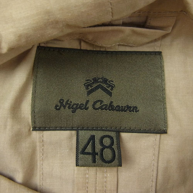 Nigel Cabourn ナイジェルケーボン SWEDISH PARKA スエーディッシュ パーカ ジャケット 8070000008 ベージュ系 48【中古】