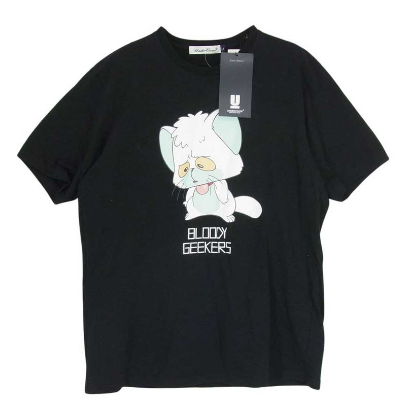 UNDERCOVER アンダーカバー 19SS UCW3802 魔法の天使 クリィミーマミ 半袖 Tシャツ ブラック系 4【中古】