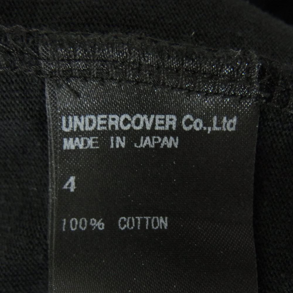 UNDERCOVER アンダーカバー 19SS UCW3802 魔法の天使 クリィミーマミ 半袖 Tシャツ ブラック系 4【中古】