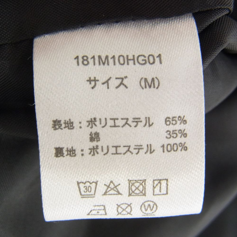 HYSTERIC GLAMOUR ヒステリックグラマー × Ｄickes ディッキーズ 181M10HG01 アイゼンハワー ワーク ジャケット ブラック系 M【中古】