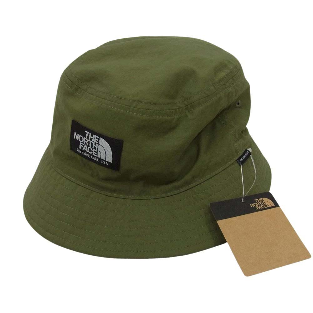 THE NORTH FACE ノースフェイス NN42032 Reversible Fleece Bucket Hat リバーシブル フリース バケットハット カーキ系 L 58～60cm【美品】【中古】