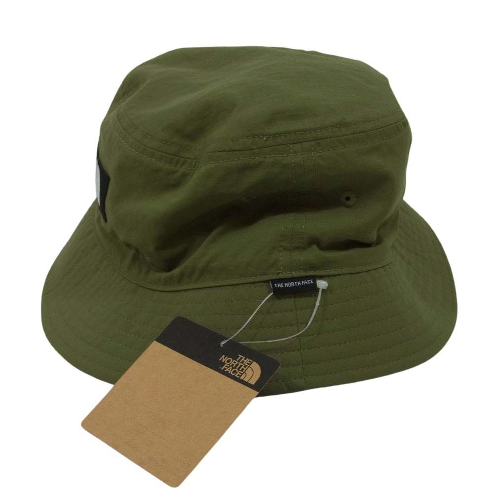 THE NORTH FACE ノースフェイス NN42032 Reversible Fleece Bucket Hat リバーシブル フリース バケットハット カーキ系 L 58～60cm【美品】【中古】