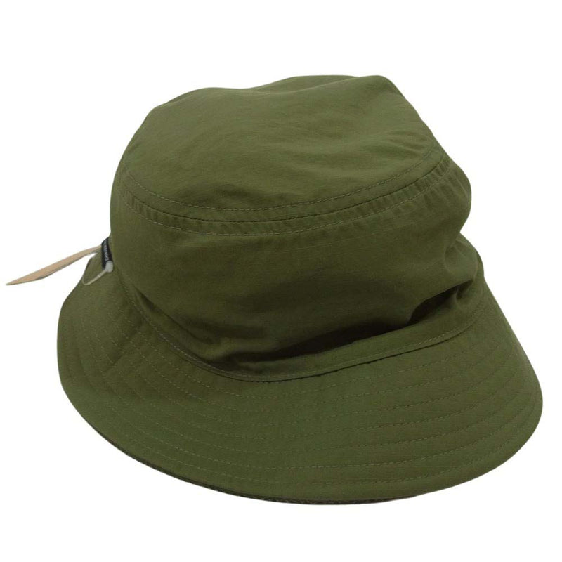 THE NORTH FACE ノースフェイス NN42032 Reversible Fleece Bucket Hat リバーシブル フリース バケットハット カーキ系 L 58～60cm【美品】【中古】