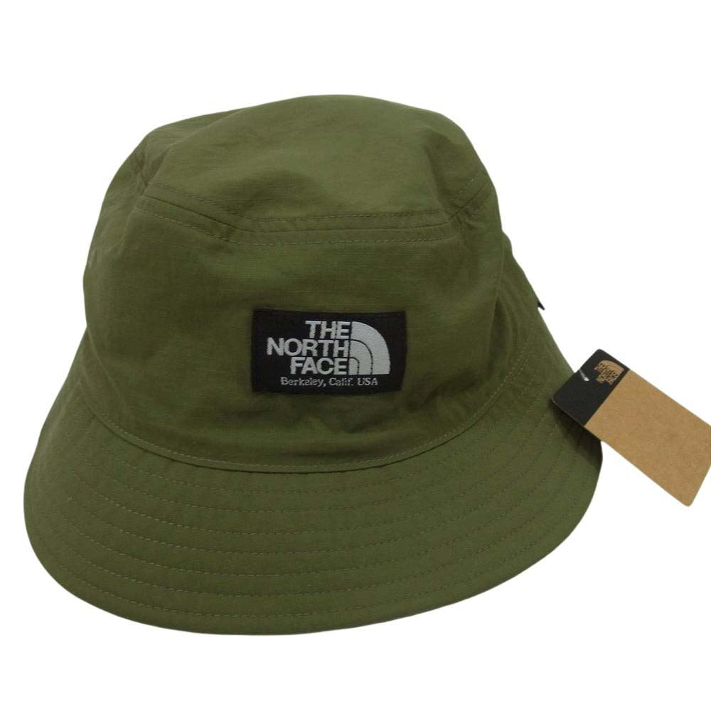 THE NORTH FACE ノースフェイス NN42032 Reversible Fleece Bucket Hat リバーシブル フリース バケットハット カーキ系 L 58～60cm【美品】【中古】