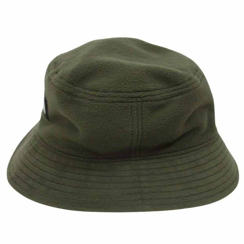 THE NORTH FACE ノースフェイス NN42032 Reversible Fleece Bucket Hat リバーシブル フリース バケットハット カーキ系 L 58～60cm【美品】【中古】