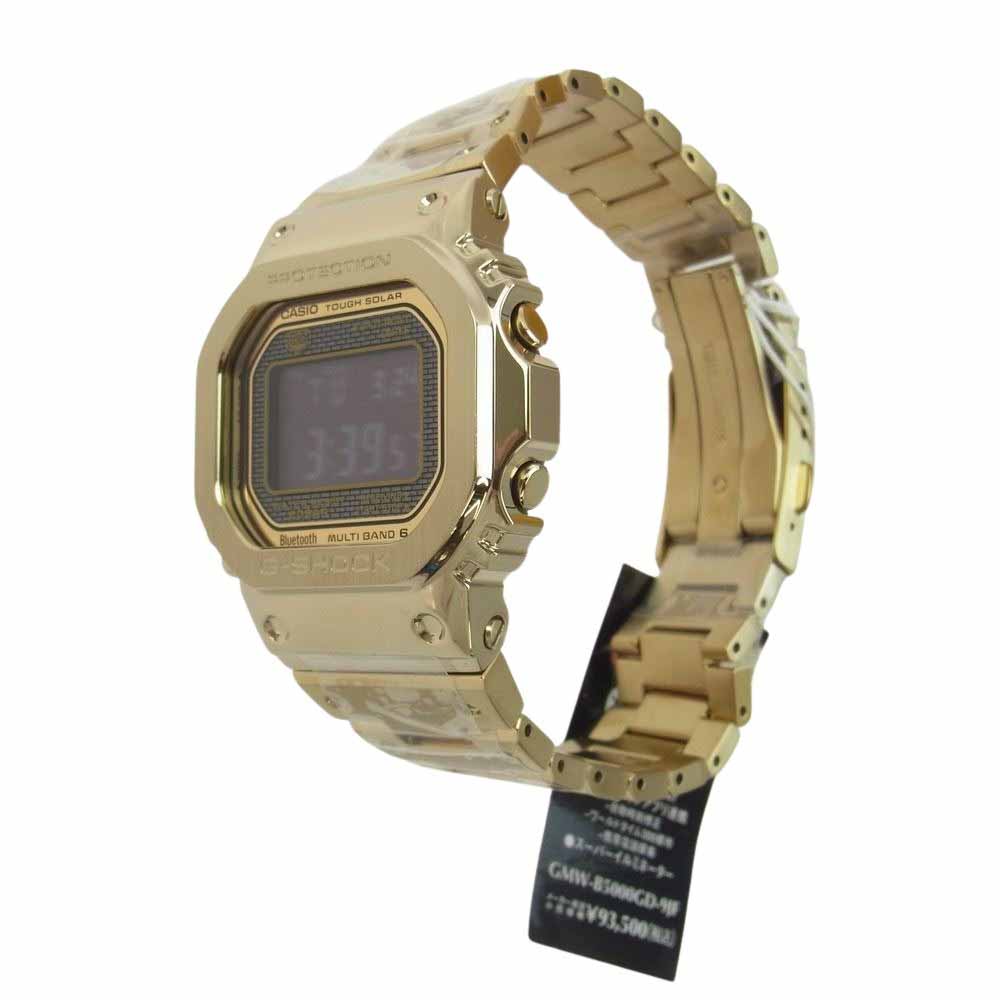 G-SHOCK ジーショック GMW-B5000GD-9JF フルメタル FULL METAL ソーラー 電波 デジタル 腕時計 ゴールド系【新古品】【未使用】【中古】