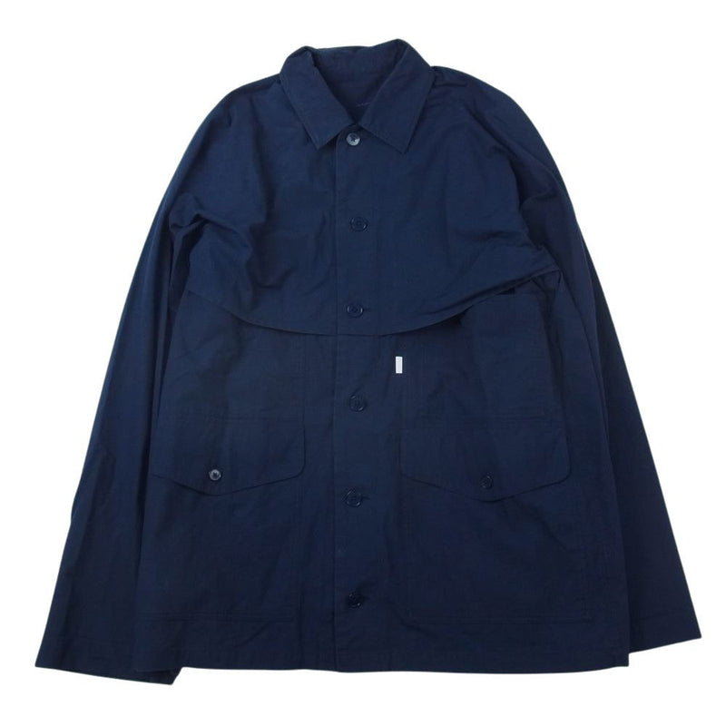 エスエイチ SH-FLSN-001 MACKINAW SHIRT マッキノウ シャツ ネイビー系 M【中古】