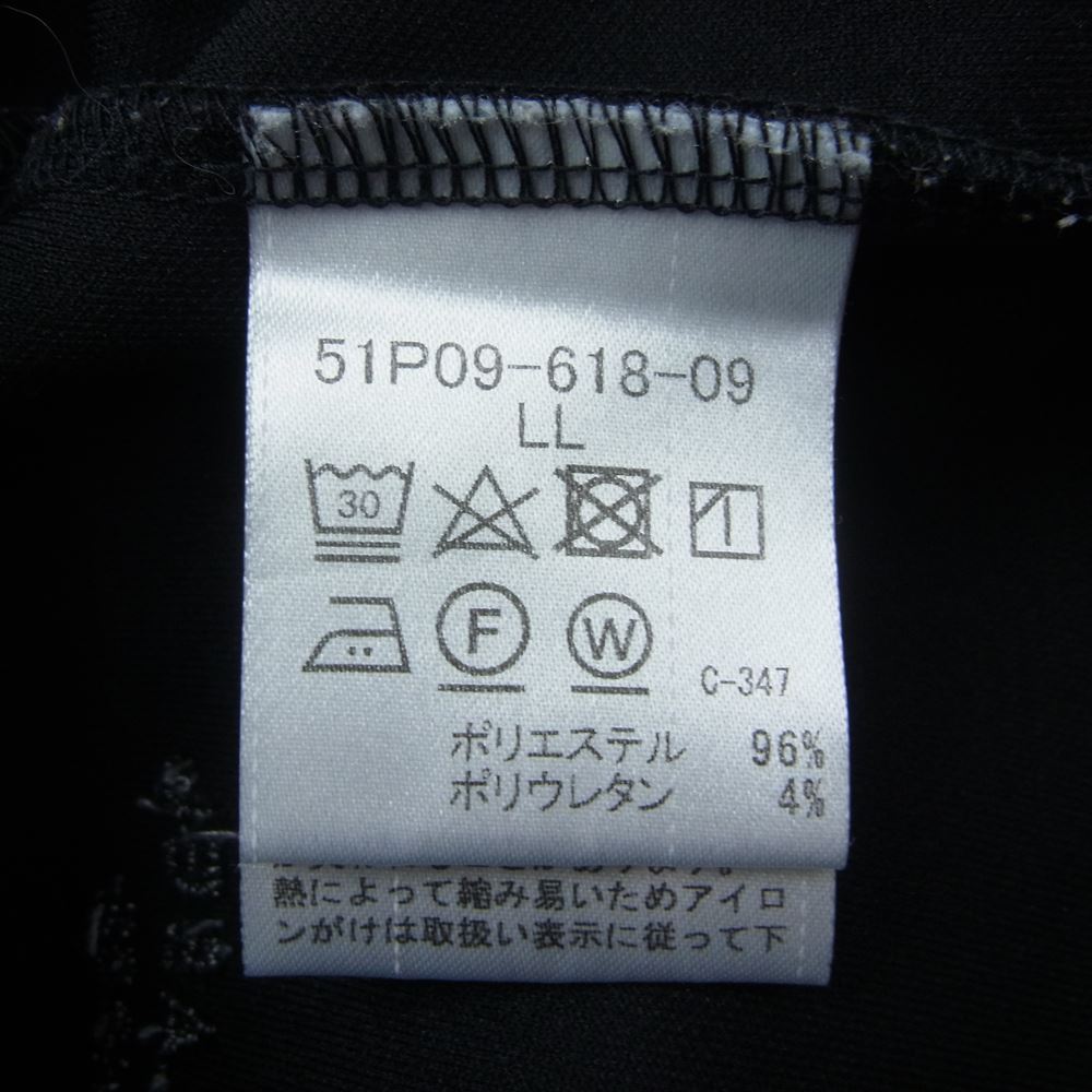 ブラックレーベルクレストブリッジ 袖チェック ロゴ スウェット XL【中古】