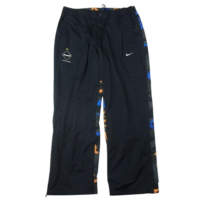 F.C.R.B. エフシーアールビー 640462-018 TORM-FIT WARM UP PANTS カモ ウォーム アップ パンツ ブラック系 L【中古】