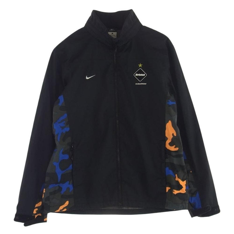 F.C.R.B. エフシーアールビー 640461-018 Storm Fit Warm Up Jacket Camo カモ ウォーム アップ ジャケット ブラック系 L【中古】