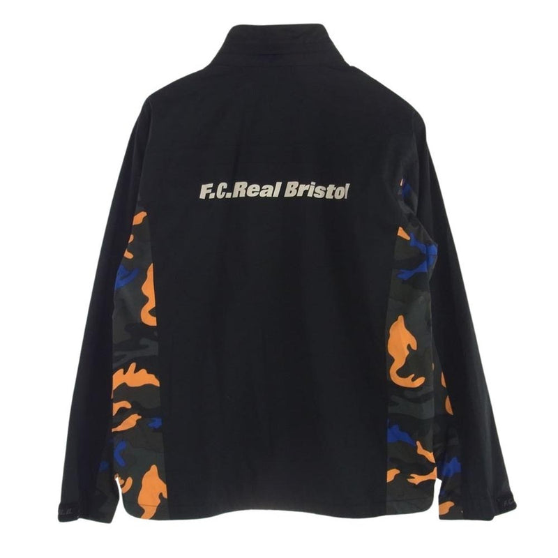 F.C.R.B. エフシーアールビー 640461-018 Storm Fit Warm Up Jacket Camo カモ ウォーム アップ ジャケット ブラック系 L【中古】