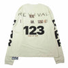 FEAR OF GOD フィアオブゴッド FOG x RRR123 RIVINGTON Revival LS T-shirt エフオージー リヴィントン ロイ レビス プリント 長袖 クルーネック Tシャツ ベージュ系【中古】