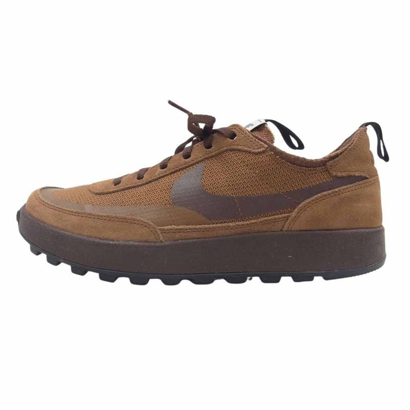 NIKE ナイキ DA6672-201 × Tom Sachs Craft Women's General Purpose Shoe Brown トムサックス クラフト ウィメンズ ジェネラル パーパス シュー ブラウン スニーカー ブラウン系 26ｃｍ【中古】