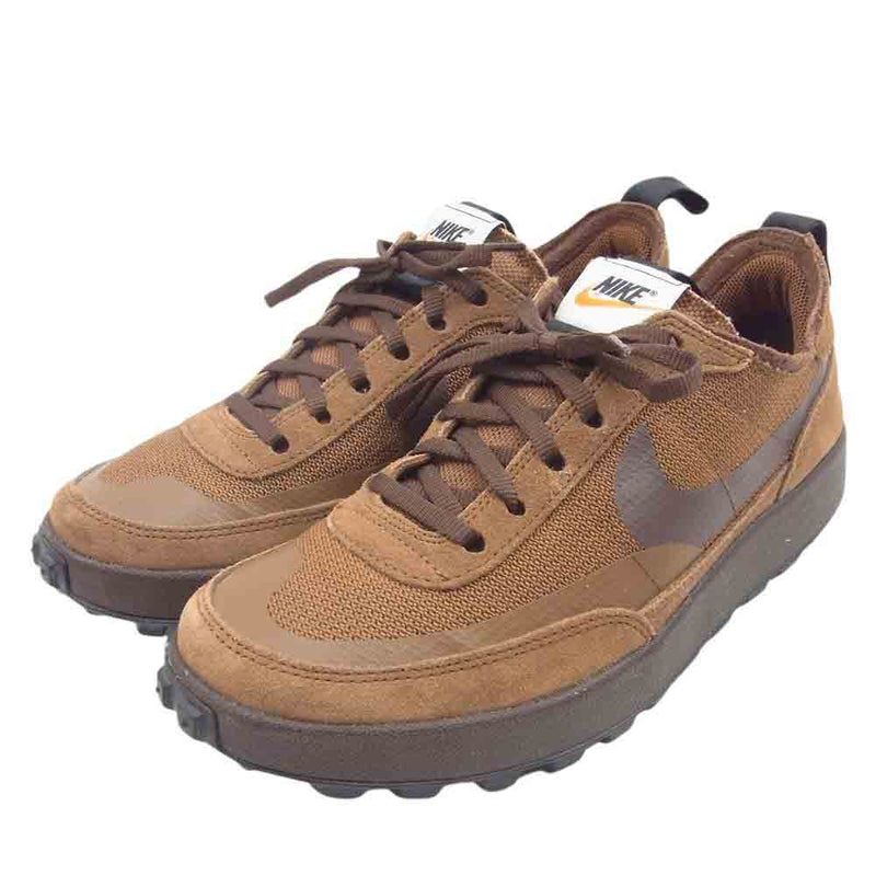 NIKE ナイキ DA6672-201 × Tom Sachs Craft Women's General Purpose Shoe Brown トムサックス クラフト ウィメンズ ジェネラル パーパス シュー ブラウン スニーカー ブラウン系 26ｃｍ【中古】