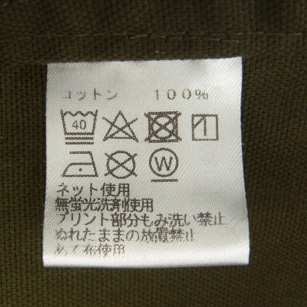 SAPEUR サプール OD Duck Shooting Shirt ダック シューティング シャツ BASEBALL SHIRTS ベースボール シャツ 半袖  カーキ系 M【中古】
