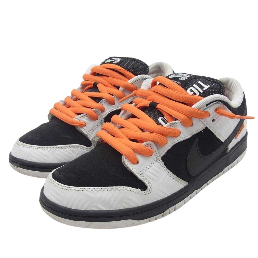 NIKE ナイキ FD2629-100　 × TIGHTBOOTH SB DUNK LOW PRO QS タイトブース エスビーダンク ローカット スニーカー ブラック系 ホワイト系 26.5ｃｍ【中古】