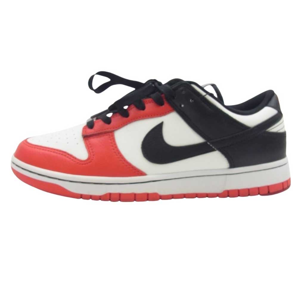 NIKE ナイキ DD3363-100 × NBA Dunk Low EMB 75th Anniversary Chicago Bulls エヌビーエー ダンク ロー EMB 75th アニバーサリー シカゴ ブルズ ローカット スニーカー レッド系 ホワイト系 ブラック系 28cm【中古】